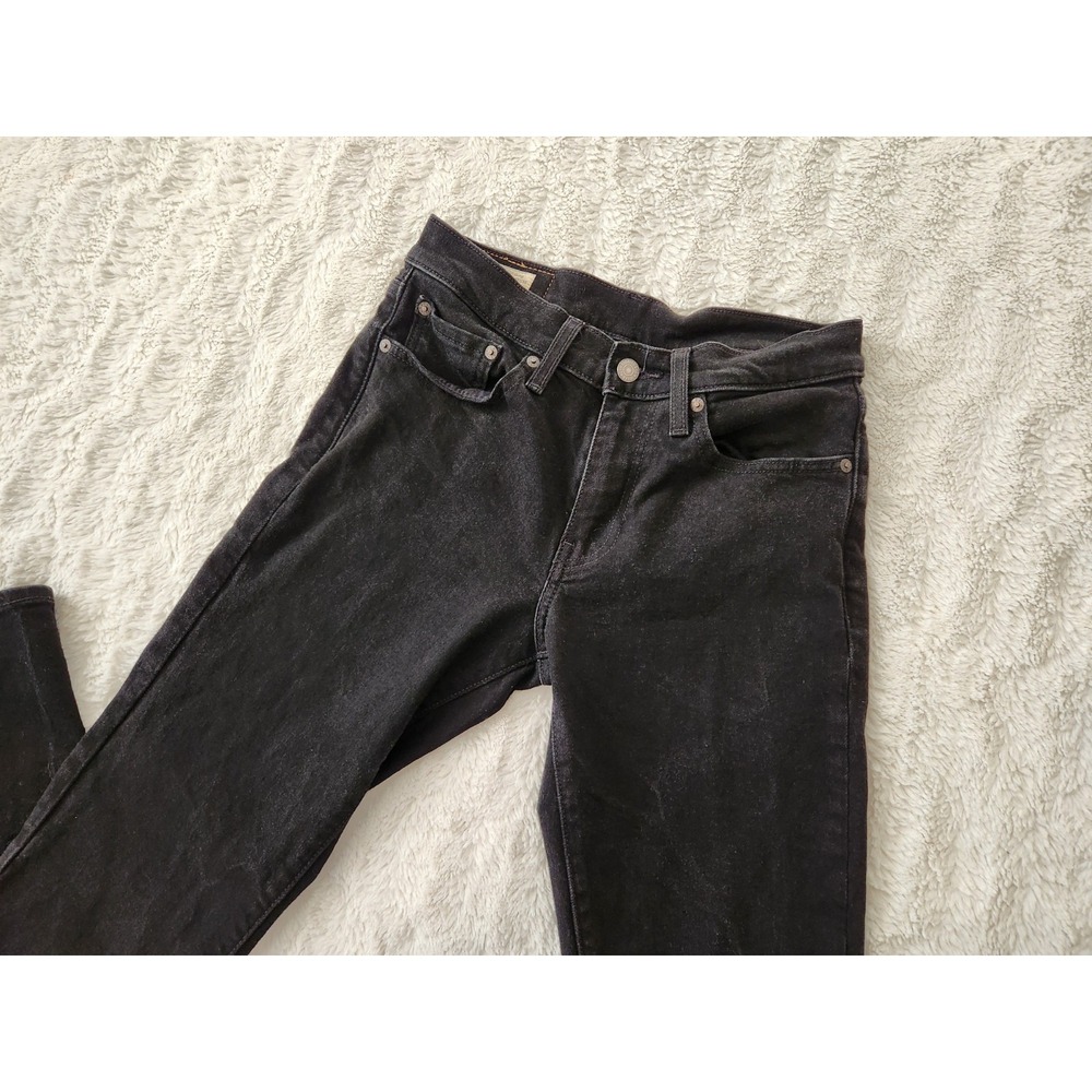 LEVI STRAUSS & CO LOT 511 PREMIUM Men's Jeans Size W28 L30 Slim Black